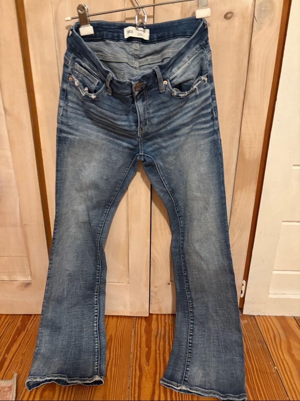 BKE Women's Medium Blue Flare Jeans